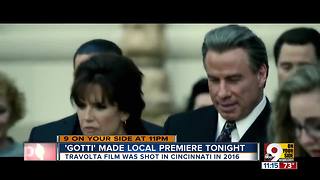 Cincinnati-shot 'Gotti' makes local premiere