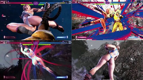 Street Fighter 6 - Cammy fighting with hot and sexy clothes