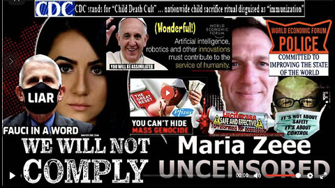 Uncensored: Maria Zeee & James Roguski - The WHO PLOWS Ahead While World is Distracted!