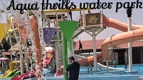 A day in Ugadi spending a good time in Aqua Thrills water 💦 park,#tourvlog,#Aquathrillswaterpark