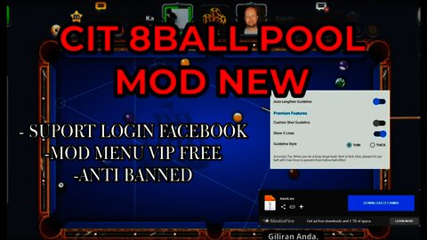 New Cit 8Ball pool v5.6.1 | Hack Long line Pro VIP