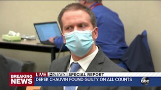 Derek Chauvin found guilty of all charges in death of George Floyd