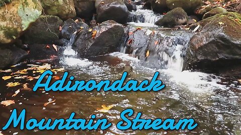 Beautiful Adirondack Mountain Stream