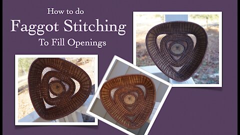 How to do the Faggoting Stitch