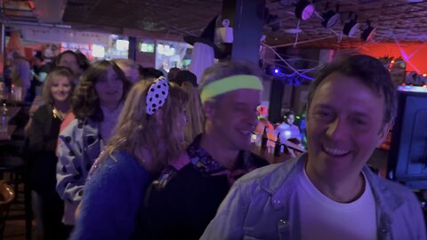 80s Dance Party Winnipeg and the conga line!