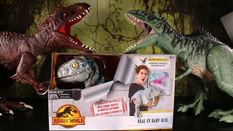 New Jurassic World Real FX Baby Blue Unboxed Legacy Collection @target #dinosaurtoys