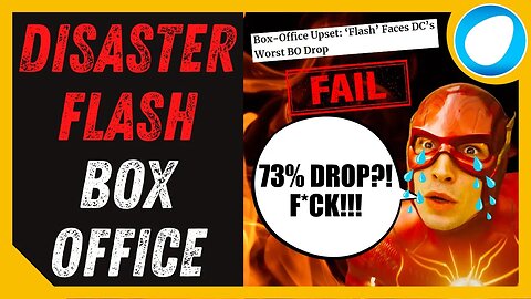 73% MASSIVE DROP DESTROYED Ezra Miller Flash Second Week Box Office #warnerbros #theflash #boxoffice