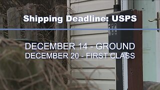 Mail your packages by these dates to make sure your presents are present
