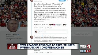 Local leaders respond to President's tweets about congresswomen