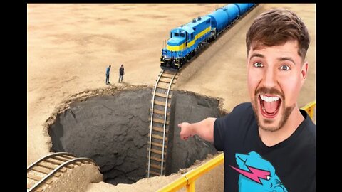 Train Vs Giant Pit bast video