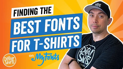 30+ Best Fonts for T-Shirts. How to choose the right font for your shirt design & get more sales.