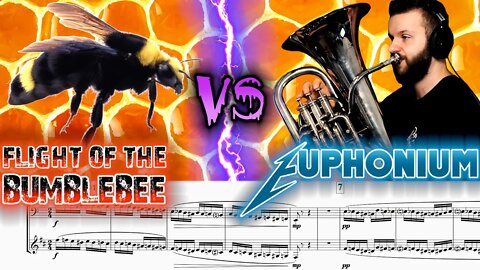 🐝Flight of the Bumblebee🐝 INSANELY FAST EUPHONIUM SOLO!!!
