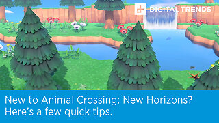 New to Animal Crossing: New Horizons? Here's a few quick tips.