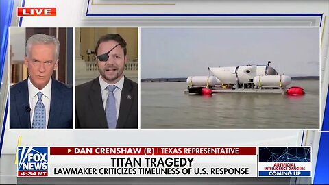 Dan Crenshaw Joins Special Report with Bret Baier to Discuss Titanic Sub
