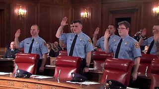 Cleveland fire cadet graduation ceremony