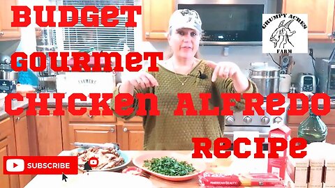 A budget recipe for delicious gourmet Chicken Alfredo