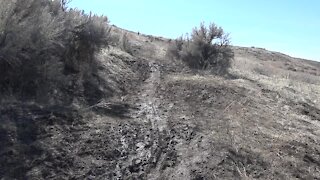 Nice weather doesn't mean the trails in the foothills have dried out