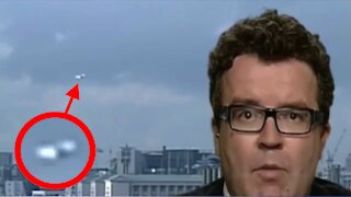 UFO On UK TV Broadcast