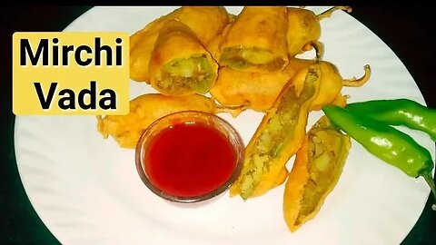 Stuffed Mirchi Bhajiya।Jodhpuri Mirchi Vada Recipe।