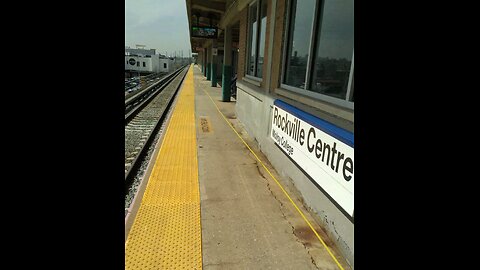 MTA LIRR Rockville Centre station elevator and escalator