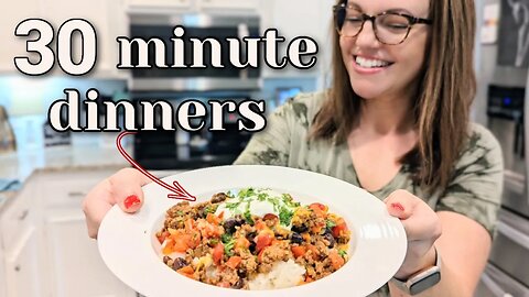EASY 30 MINUTE DINNERS YOUR FAMILY WILL LOVE! | WINNER DINNERS 132