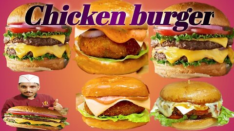 Burger Chicken Chicken burger Zinger Burger Beef burger Kfc burger Mcdonalds burger