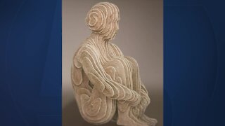 Artist makes sculpture out of rope found in ocean near Palm Beach