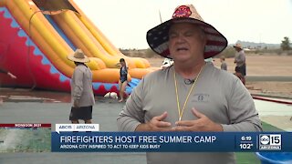 Arizona City firefighters host community water day