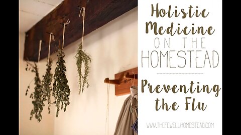 Preventing the Flu | Holistic Medicine on the Homestead