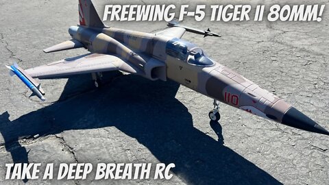 Flying the Freewing F-5 Tiger II High Performance 80mm!