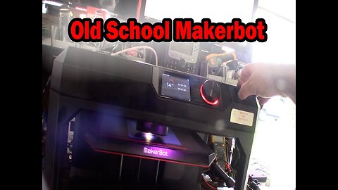 Makerbot Replicator+ Blast From Past, No Heated Bed, No Live Z Adjust