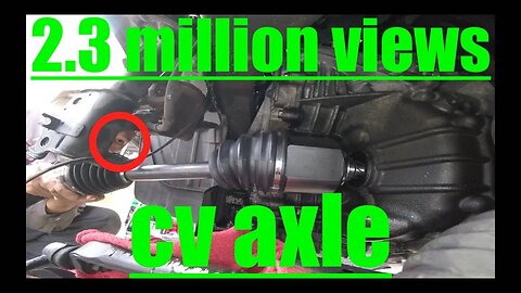 detailed CV Axle & [SEAL] Replacement NISSAN MURANO √ fix it angel