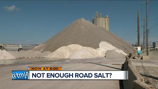 Not enough road salt?