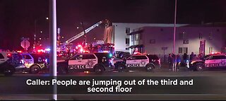 911 calls from Alpine Motel Apartment fire in Las Vegas