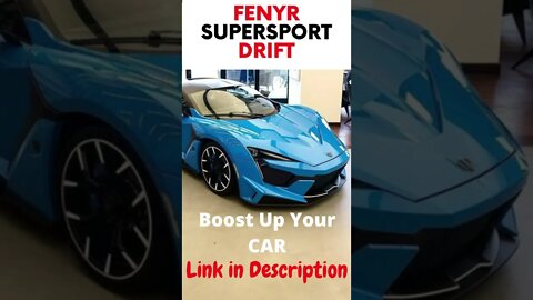 Fenyr Supersport By W Motors - Blue Fenyr Supersport Drift - ShortToon - #shorts