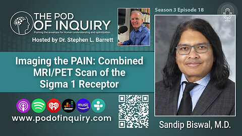 Imaging the PAIN: Combined MRI/PET Scan of the Sigma 1 Receptor with Sandip Biswal