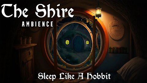 Sleep Like A Hobbit | Ambience | Rainy Night In The Shire