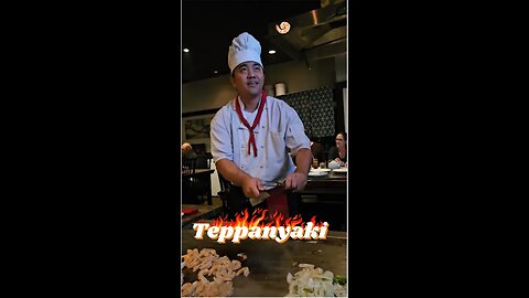 Teppanyaki Restaurant Birthday Celebration 🦐🎂 #teppanyaki #restaurant #vancouver #shrimp #chef