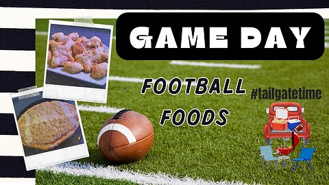 Sweet and Savory Football inspired foods #tailgatetime