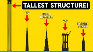 What's The TALLEST Man-Made Structure To Ever Be Built On Earth? (8000BCE - 2022) | DEBUNKED