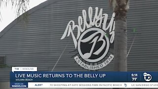 Live music returns to Belly Up as iconic Solana Beach club reopens