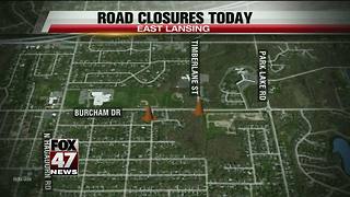 Part of Burcham and Timberlane closed for resurfacing