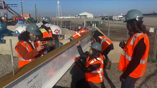 CSU hosts topping off ceremony at new campus