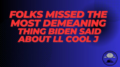 Biden Calls LL Cool J "Boy" In Front of Black Audience But It Doesn't End There