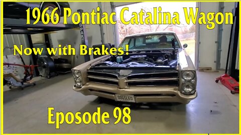 66 Pontiac Catalina Wagon part 98: Figured out the brake issue!