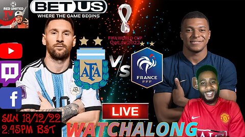 ARGENTINA vs FRANCE LIVE Stream Watchalong - WORLD CUP 2022 FINAL