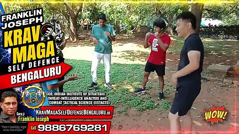 Franklin Joseph Krav Maga Self Defence A04 #KravMagaBengaluru #FranklinJoseph #KravMaga #SelfDefense