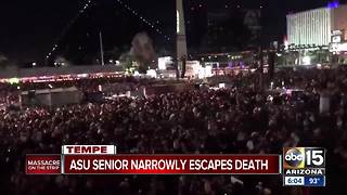 ASU senior narrowly escapes death in Las Vegas