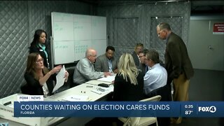 Counties waiting on election CARES funds