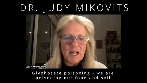 Glyphosate poisoning - we are poisoning our food and soil.
